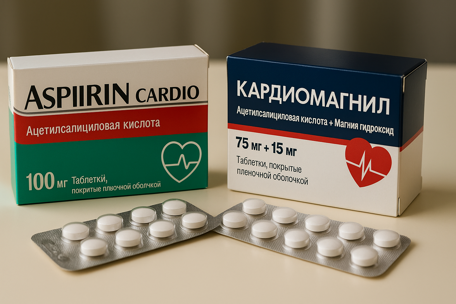 aspirin vs kardiomagnil
