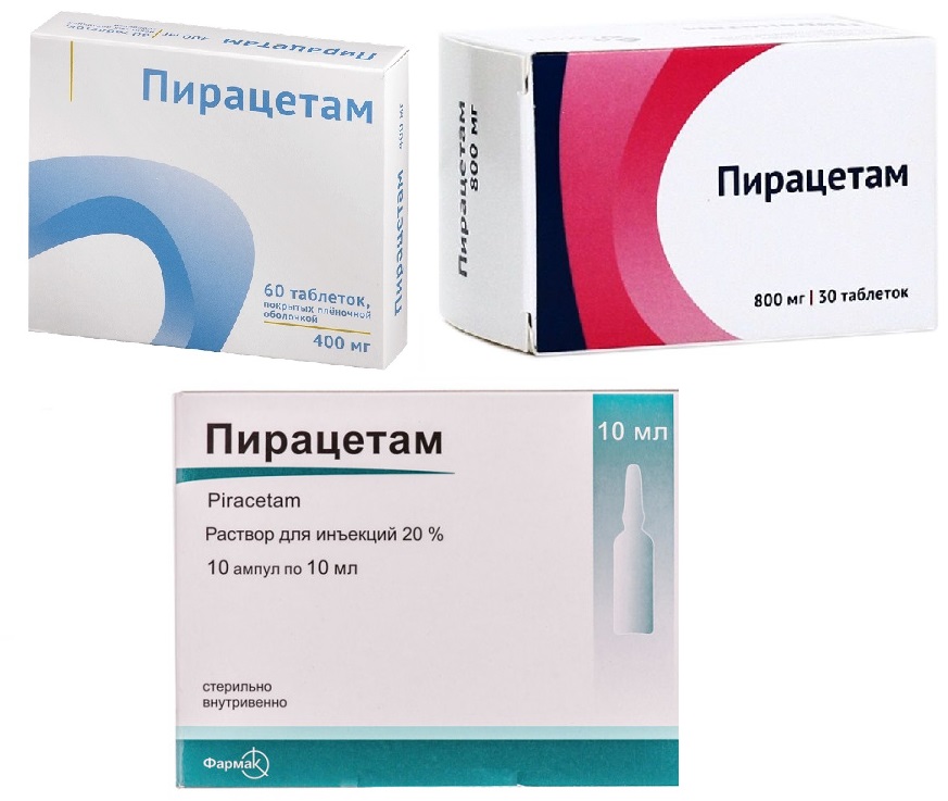 Пірацетам таблетки