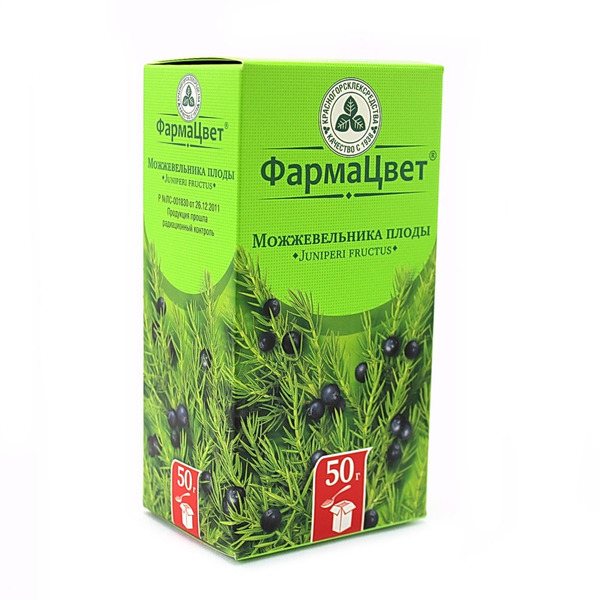 Можжевельника плоды