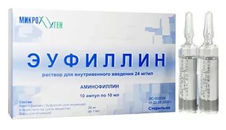 Эуфиллин раствор