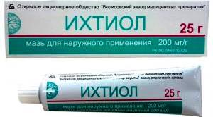 Ихтиоловая мазь